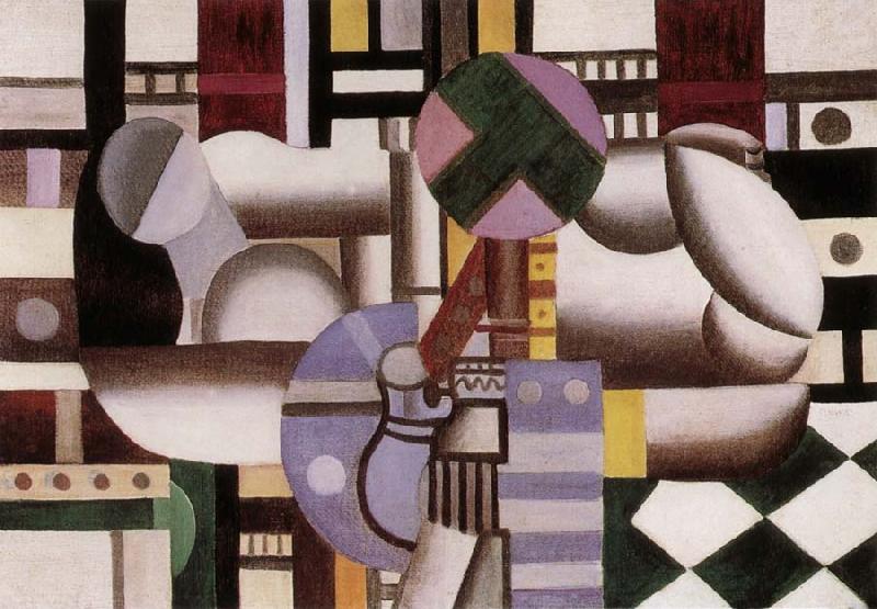 Fernard Leger Woman and still life oil painting image